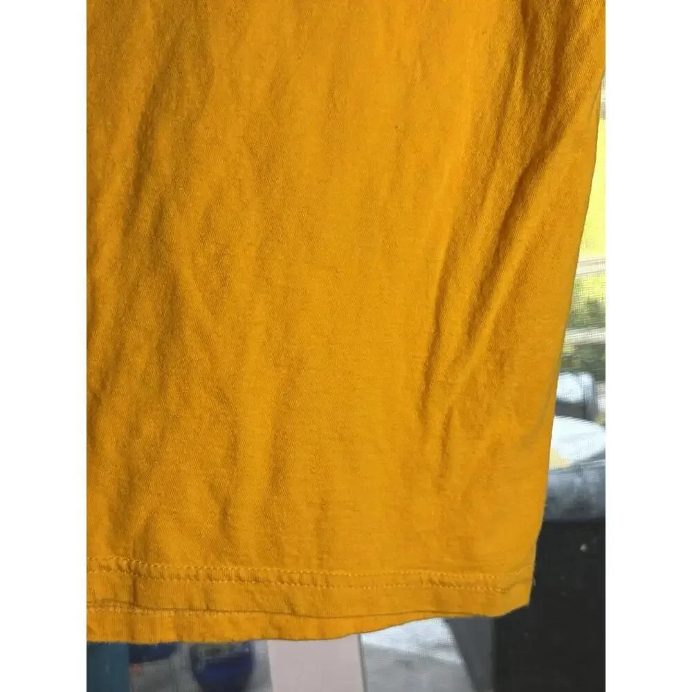 Adidas NBA Los Angeles Lakers Go-To Tee T-Shirt Gold Size S
